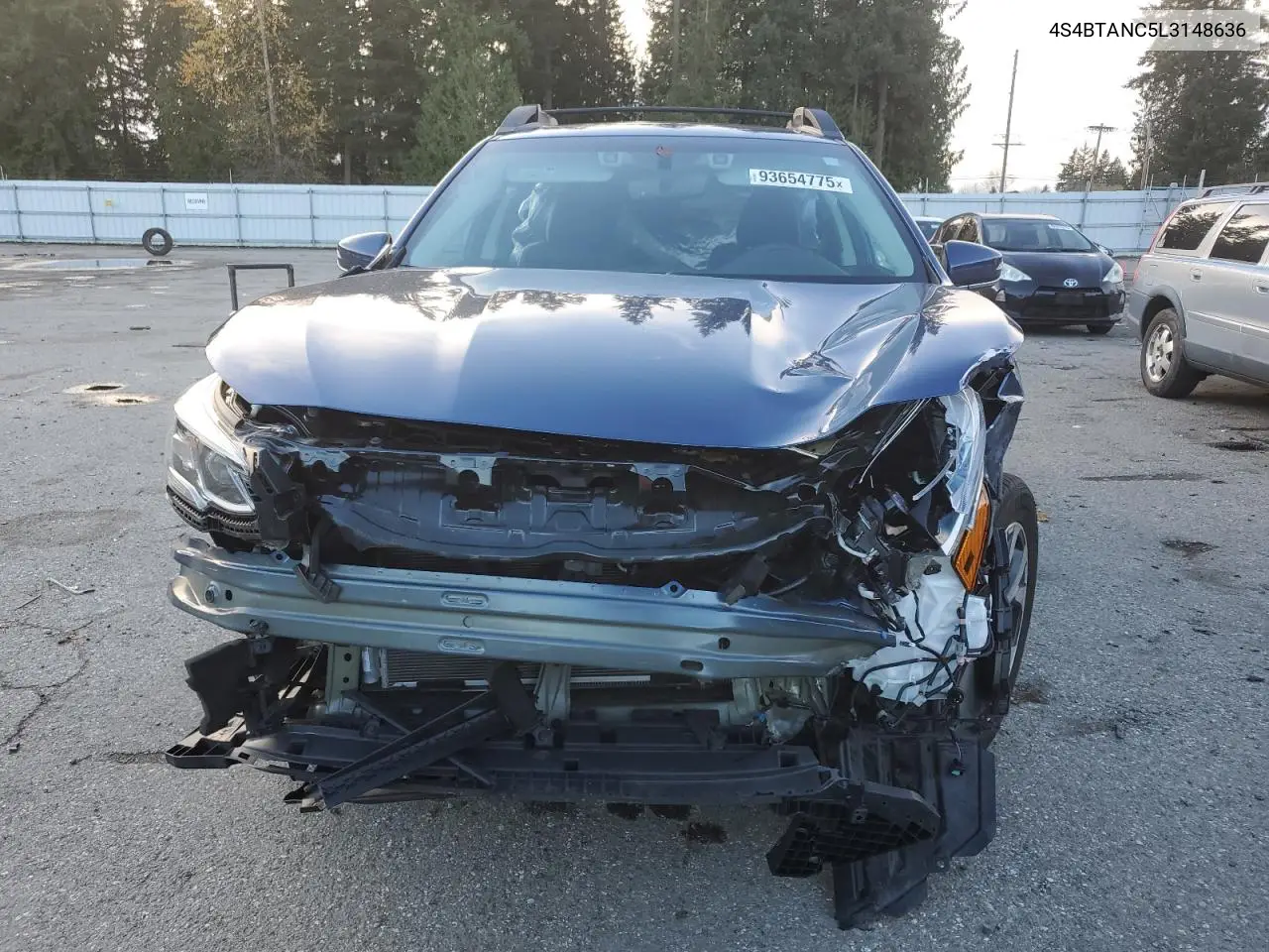 4S4BTANC5L3148636 2020 Subaru Outback Limited