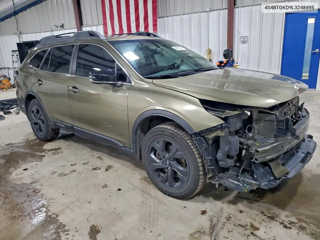 4S4BTGKD9L3248495 2020 Subaru Outback Onyx Edition Xt