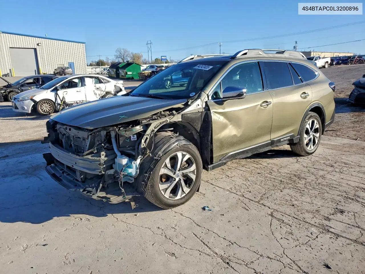 4S4BTAPC0L3200896 2020 Subaru Outback Touring
