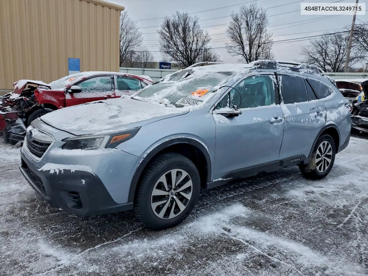 4S4BTACC9L3249715 2020 Subaru Outback Premium