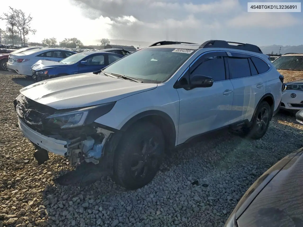 4S4BTGKD1L3236891 2020 Subaru Outback Onyx Edition Xt