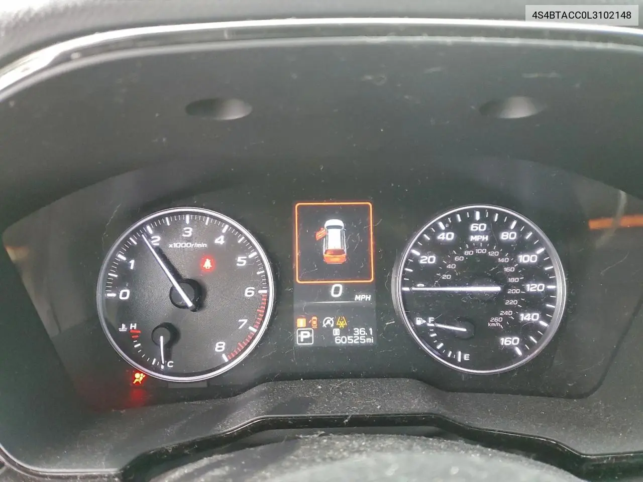 4S4BTACC0L3102148 2020 Subaru Outback Premium