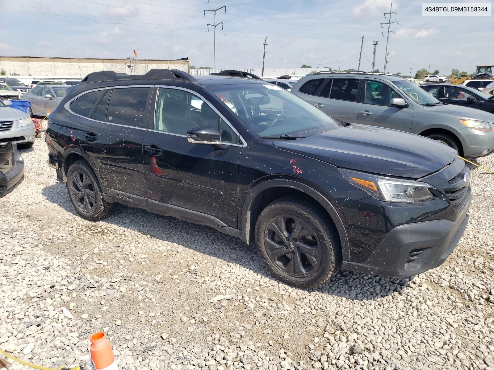 2021 Subaru Outback Onyx Edition Xt VIN: 4S4BTGLD9M3158344 Lot: 60504994