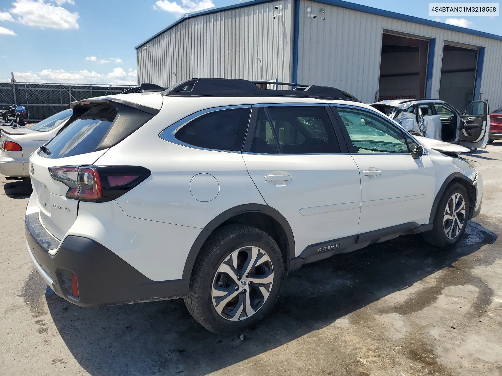 2021 Subaru Outback Limited VIN: 4S4BTANC1M3218568 Lot: 60914204