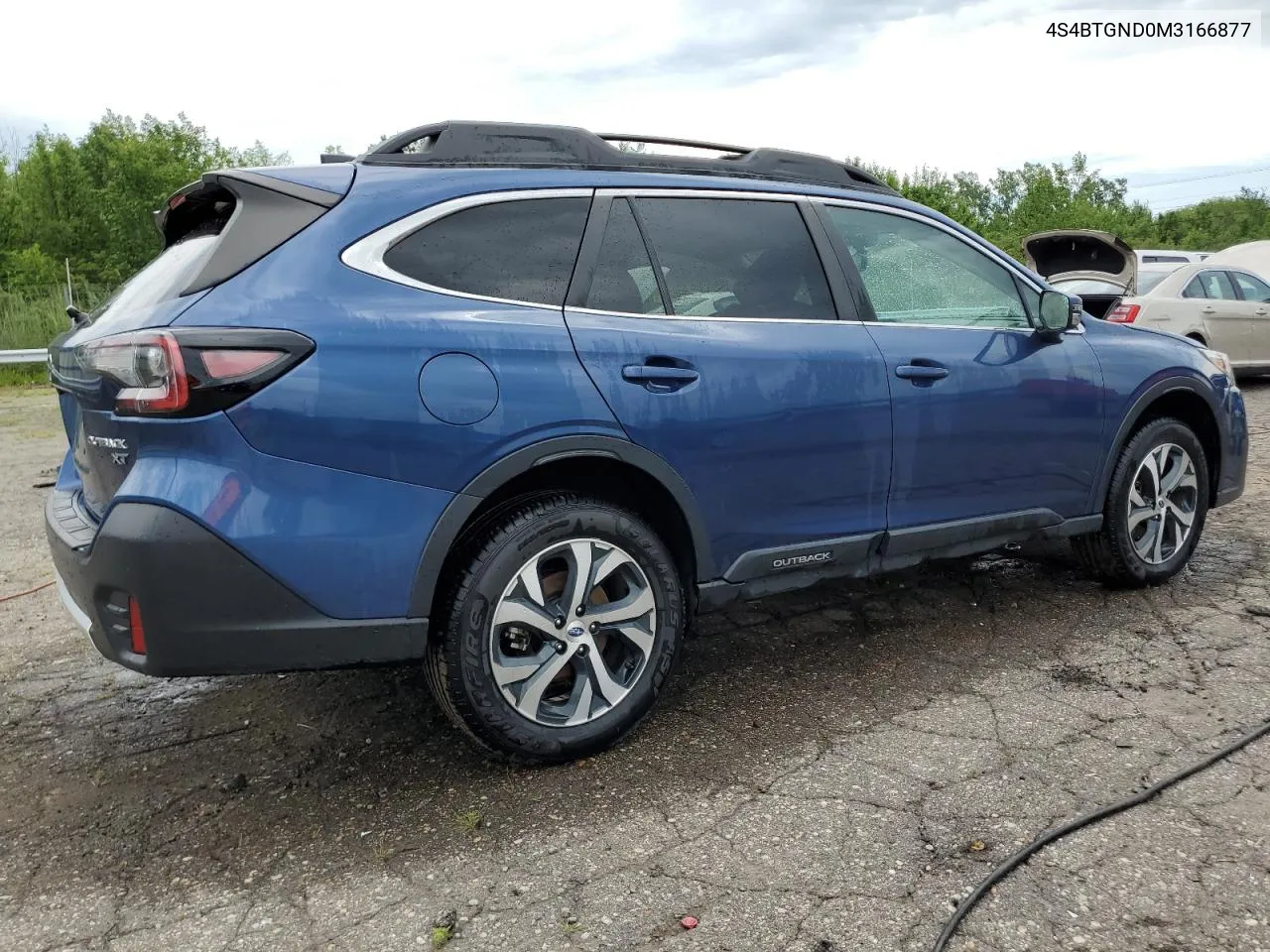 2021 Subaru Outback Limited Xt VIN: 4S4BTGND0M3166877 Lot: 61996634