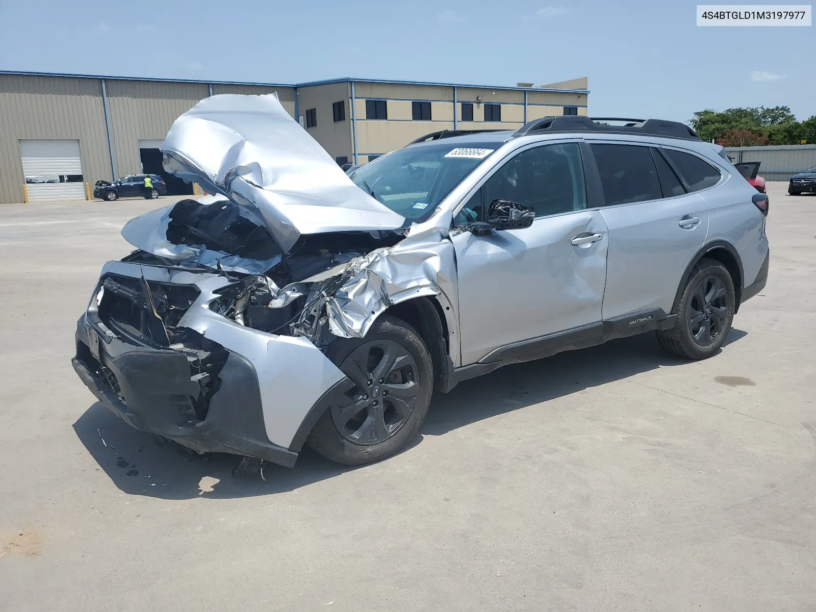 2021 Subaru Outback Onyx Edition Xt VIN: 4S4BTGLD1M3197977 Lot: 63066664