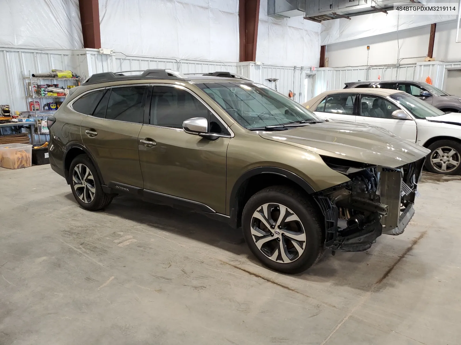 4S4BTGPDXM3219114 2021 Subaru Outback Touring