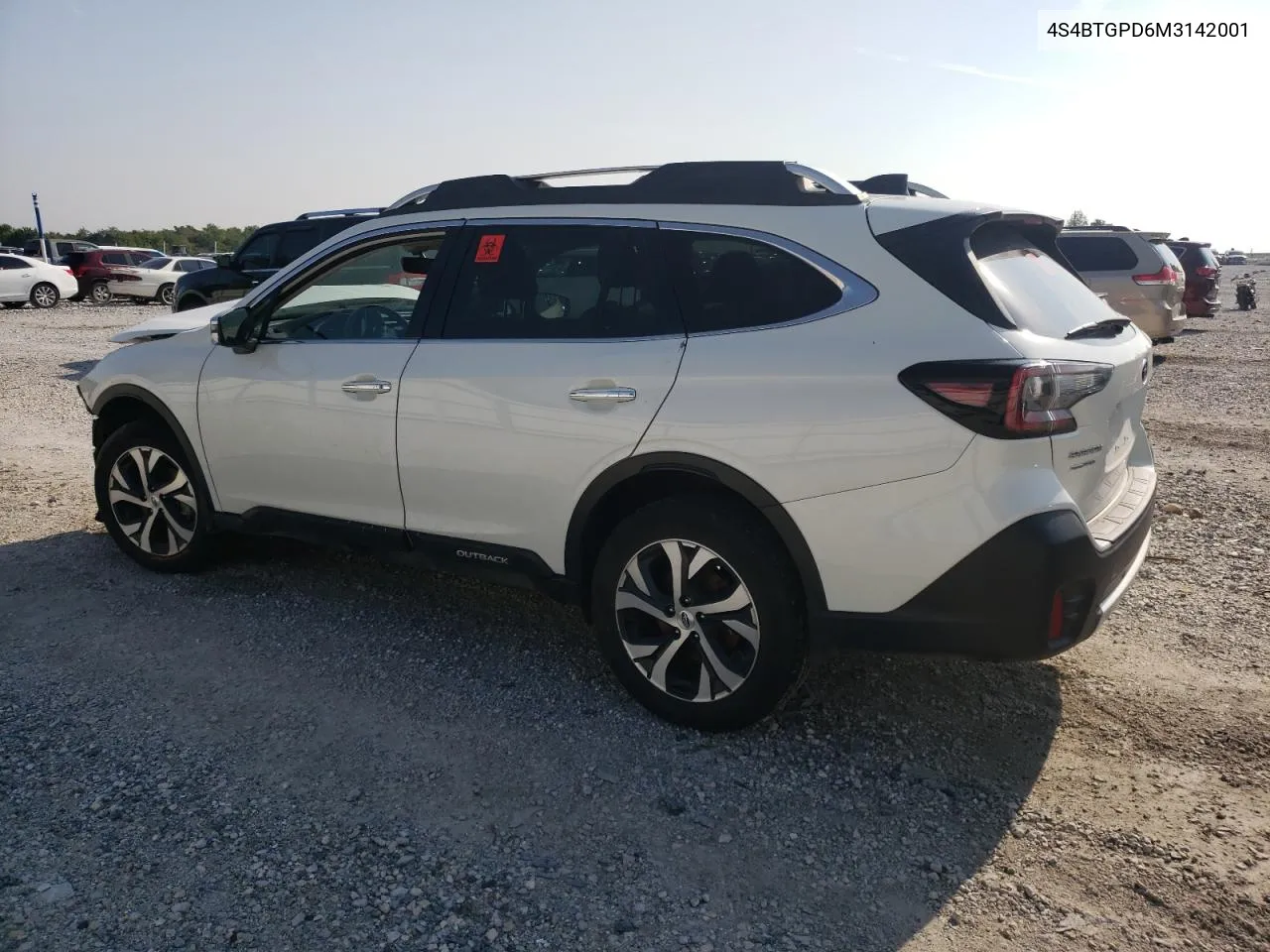 2021 Subaru Outback Touring VIN: 4S4BTGPD6M3142001 Lot: 67715664