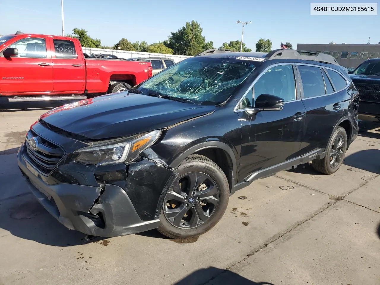 2021 Subaru Outback Onyx Edition Xt VIN: 4S4BTGJD2M3185615 Lot: 69098164