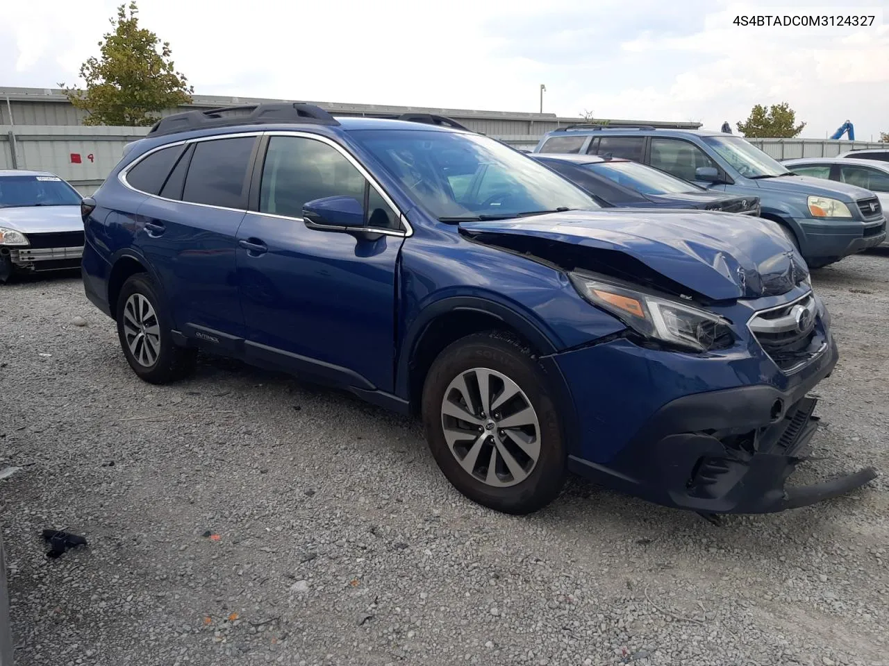 4S4BTADC0M3124327 2021 Subaru Outback Premium