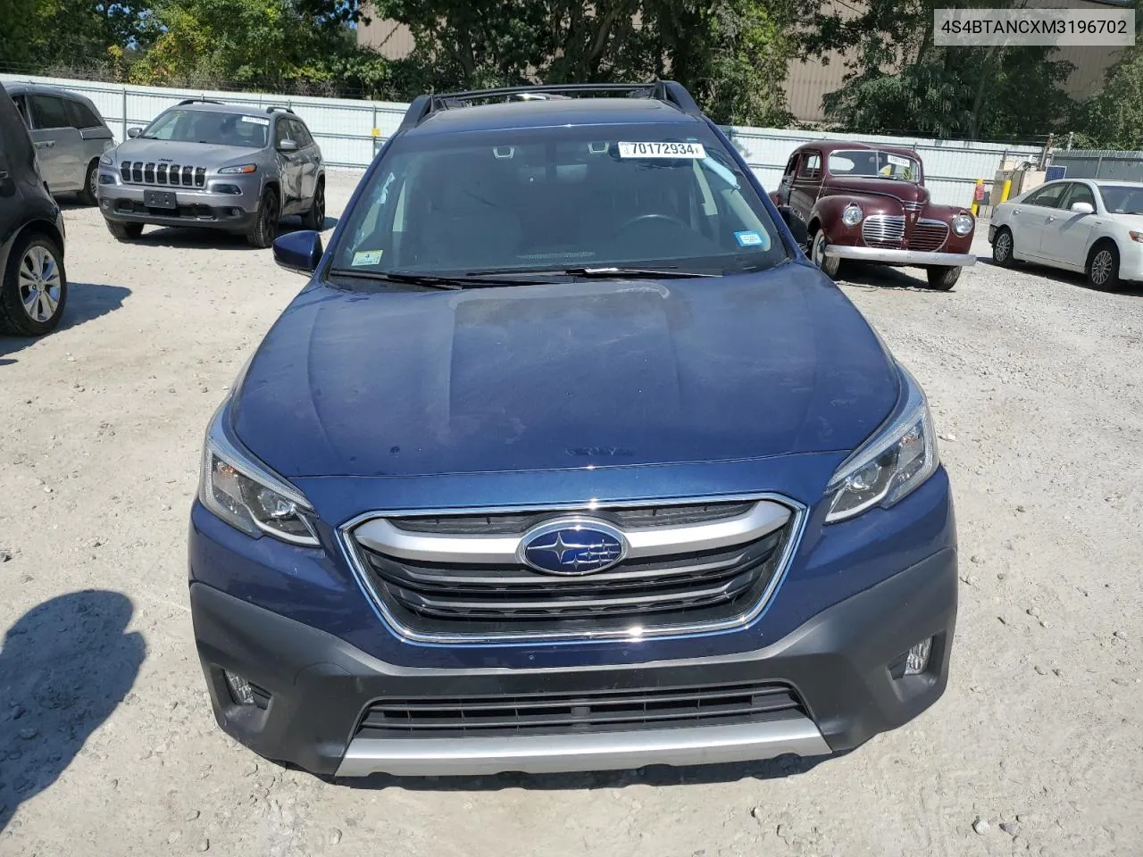 2021 Subaru Outback Limited VIN: 4S4BTANCXM3196702 Lot: 70172934