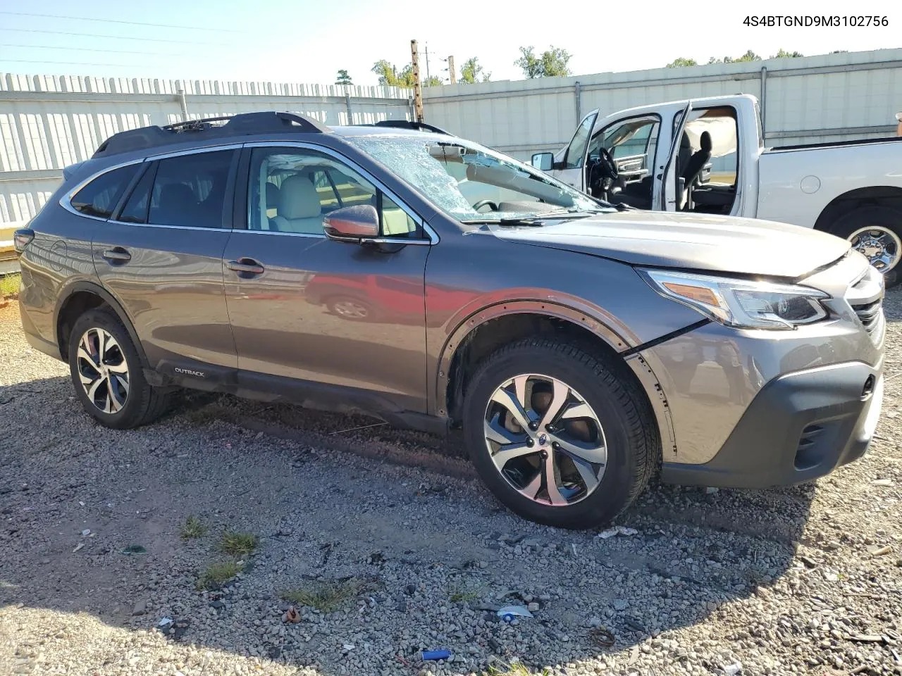 2021 Subaru Outback Limited Xt VIN: 4S4BTGND9M3102756 Lot: 70254954