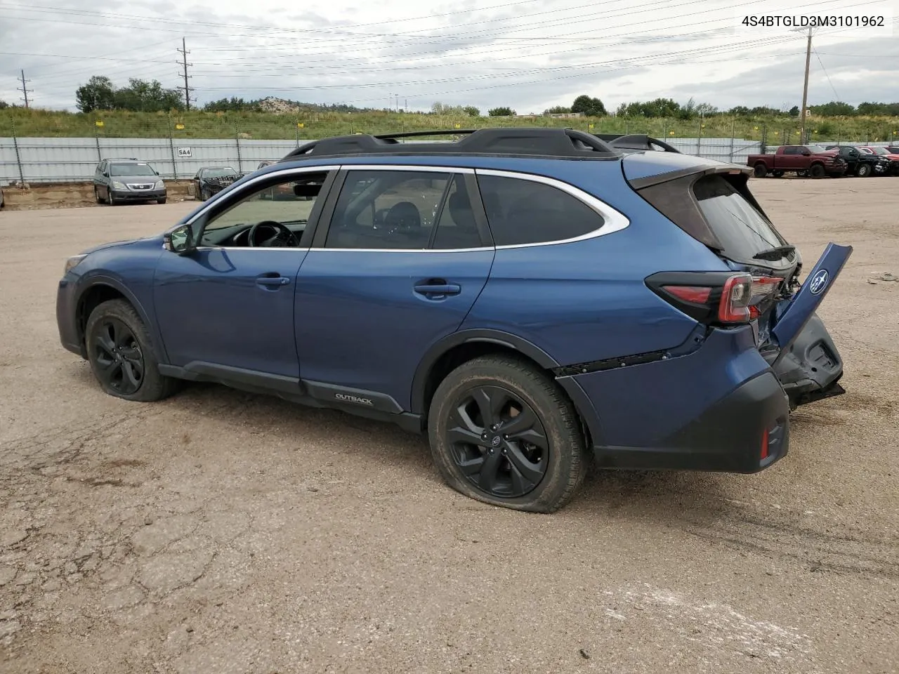 2021 Subaru Outback Onyx Edition Xt VIN: 4S4BTGLD3M3101962 Lot: 70512244