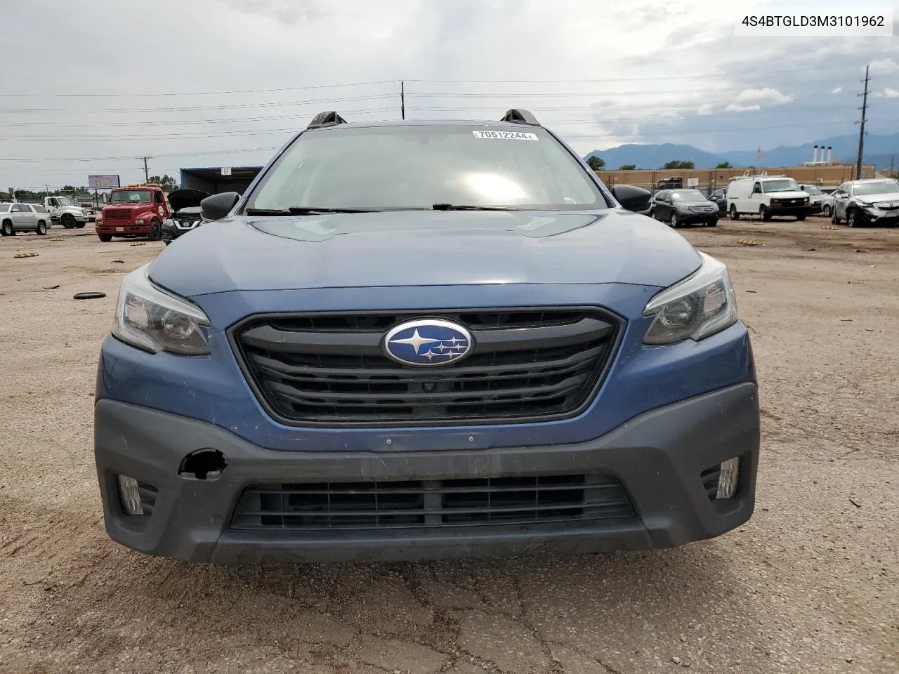 4S4BTGLD3M3101962 2021 Subaru Outback Onyx Edition Xt