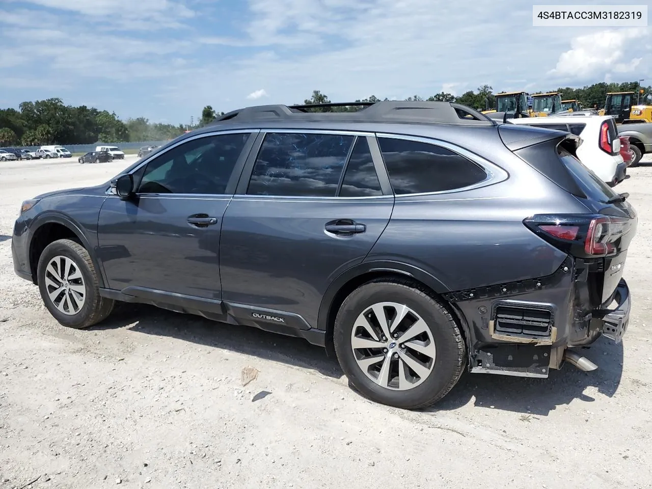 2021 Subaru Outback Premium VIN: 4S4BTACC3M3182319 Lot: 72422734