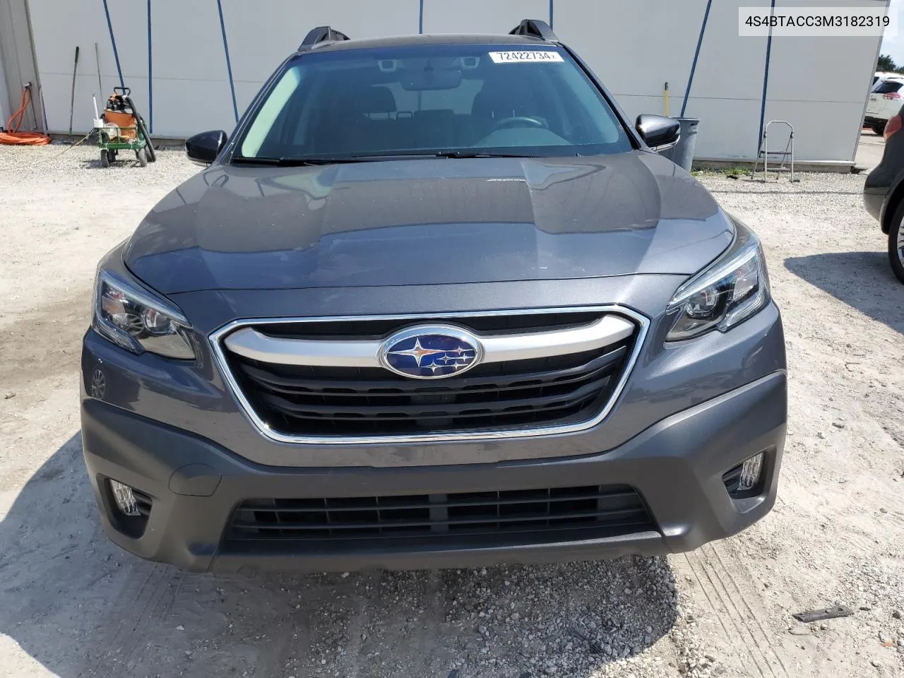 2021 Subaru Outback Premium VIN: 4S4BTACC3M3182319 Lot: 72422734