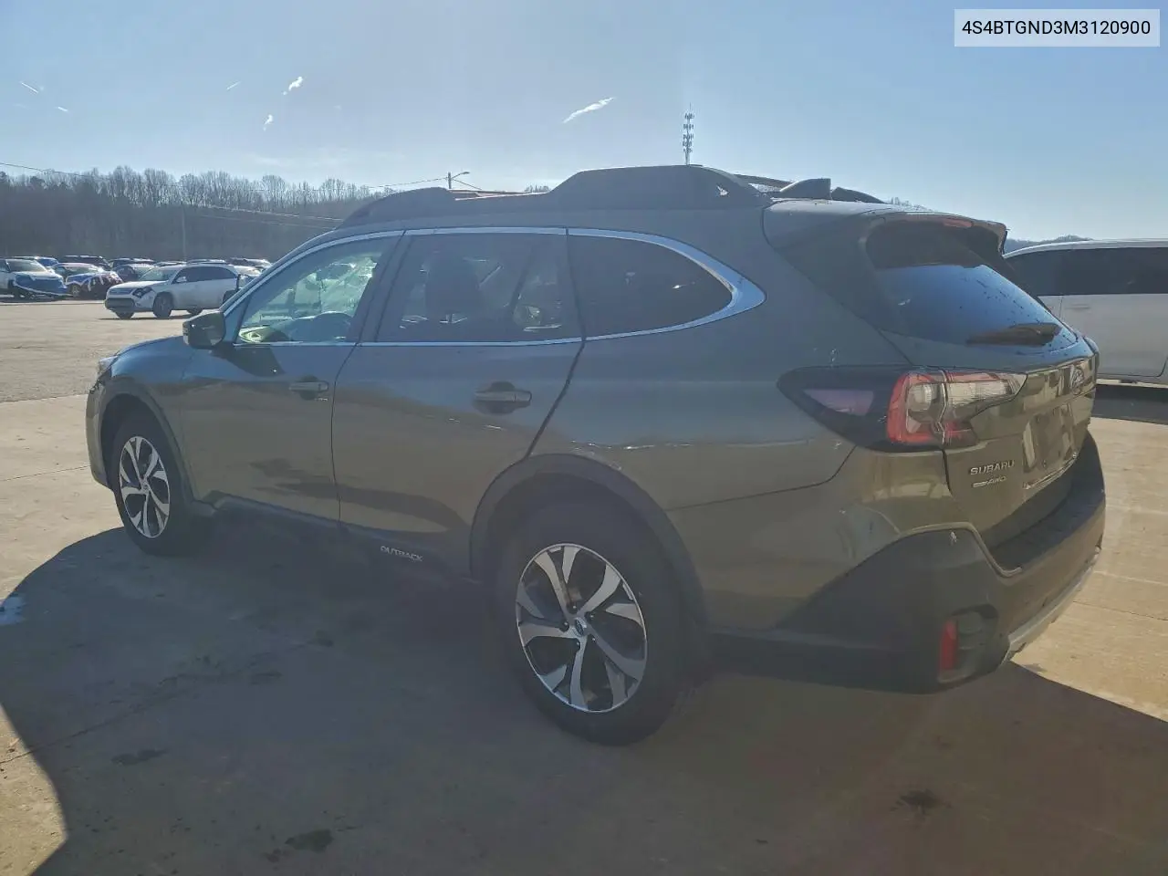 2021 Subaru Outback Limited Xt VIN: 4S4BTGND3M3120900 Lot: 72822735