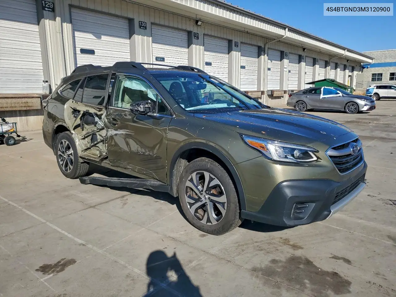 2021 Subaru Outback Limited Xt VIN: 4S4BTGND3M3120900 Lot: 72822735