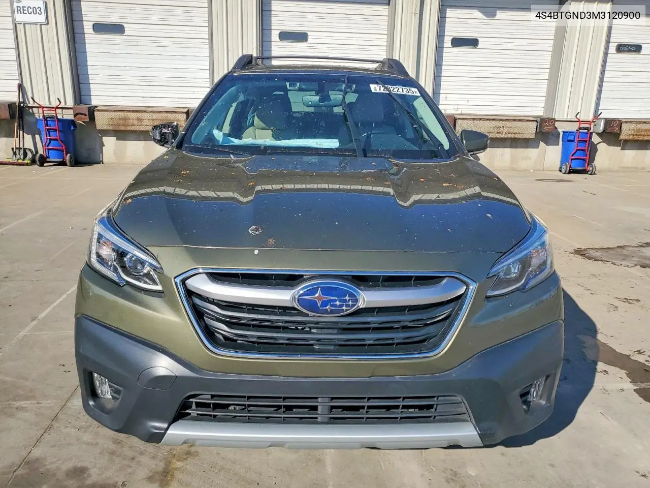 2021 Subaru Outback Limited Xt VIN: 4S4BTGND3M3120900 Lot: 72822735