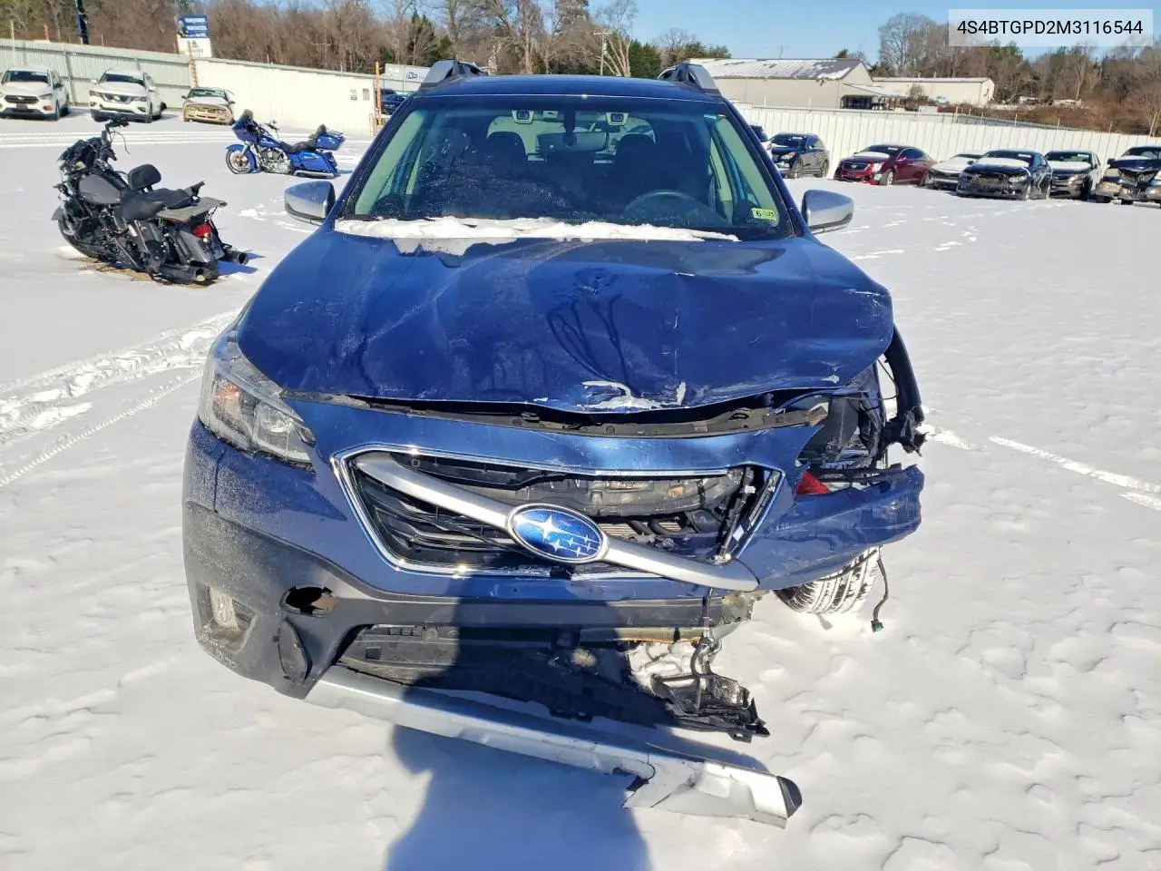 4S4BTGPD2M3116544 2021 Subaru Outback Touring