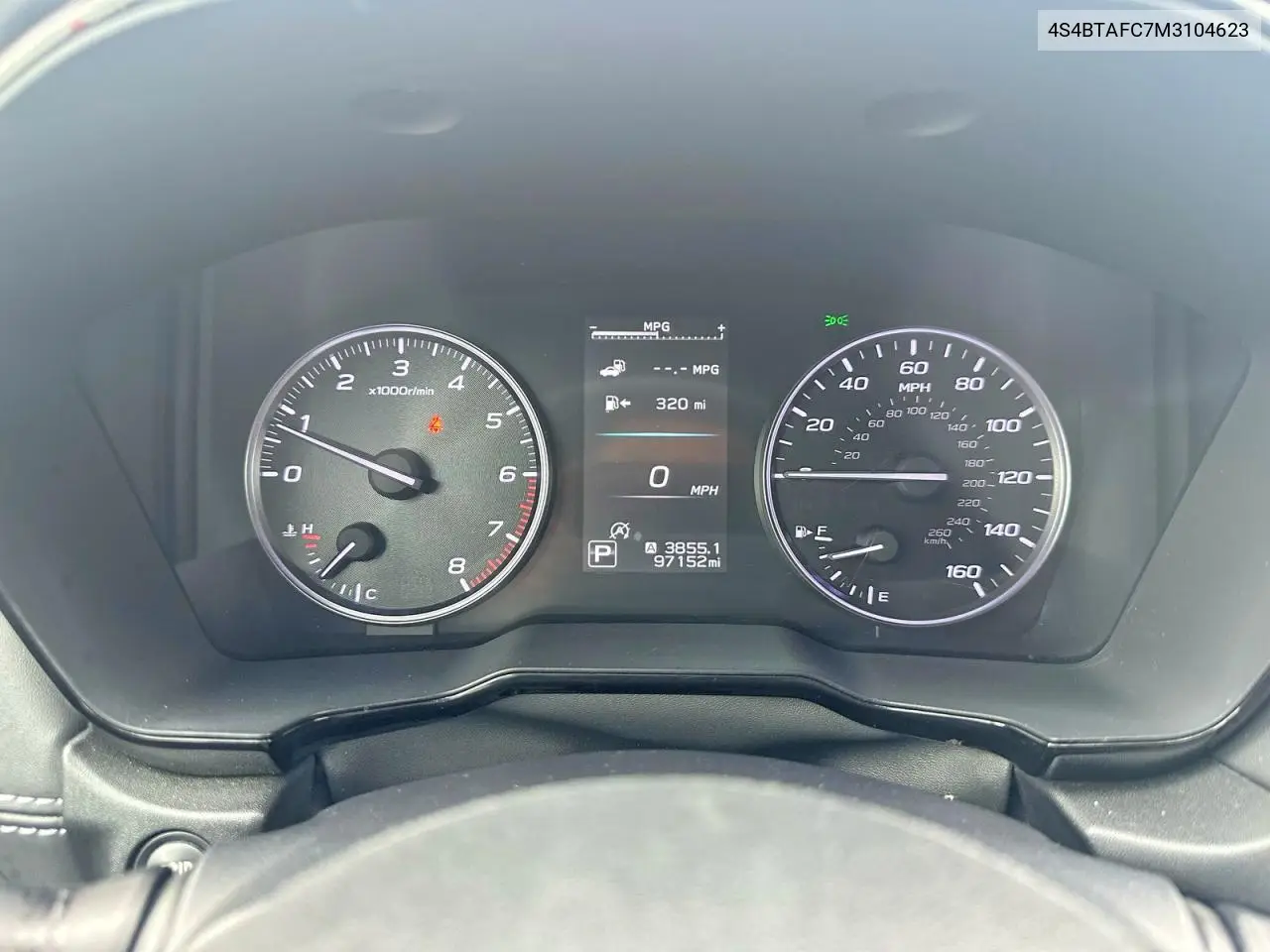 4S4BTAFC7M3104623 2021 Subaru Outback Premium