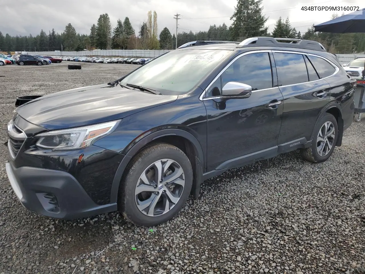 4S4BTGPD9M3160072 2021 Subaru Outback Touring