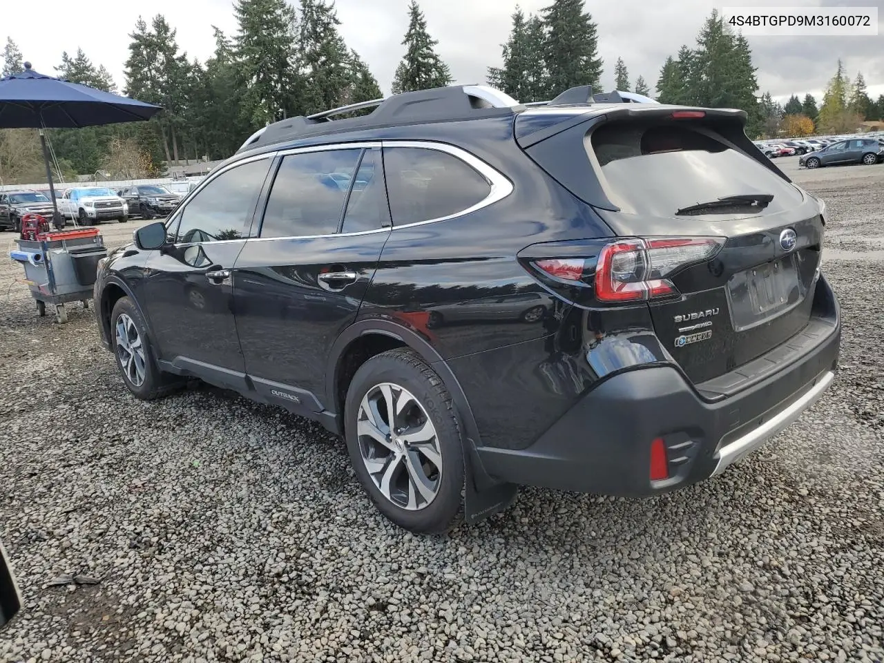 4S4BTGPD9M3160072 2021 Subaru Outback Touring