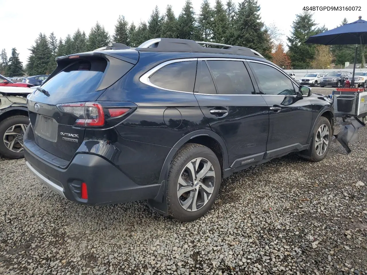 4S4BTGPD9M3160072 2021 Subaru Outback Touring