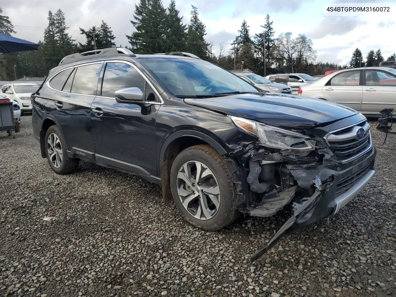 4S4BTGPD9M3160072 2021 Subaru Outback Touring