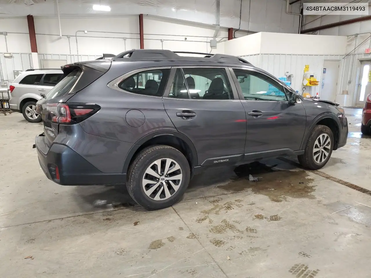 4S4BTAAC8M3119493 2021 Subaru Outback