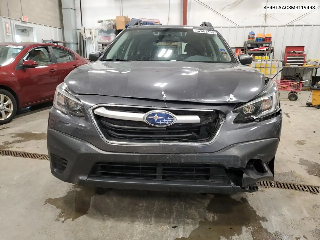 4S4BTAAC8M3119493 2021 Subaru Outback