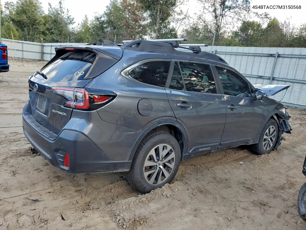 4S4BTACC7M3150568 2021 Subaru Outback Premium