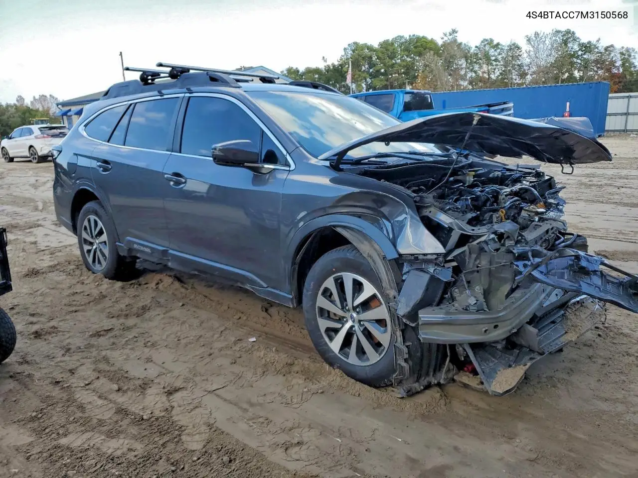 4S4BTACC7M3150568 2021 Subaru Outback Premium