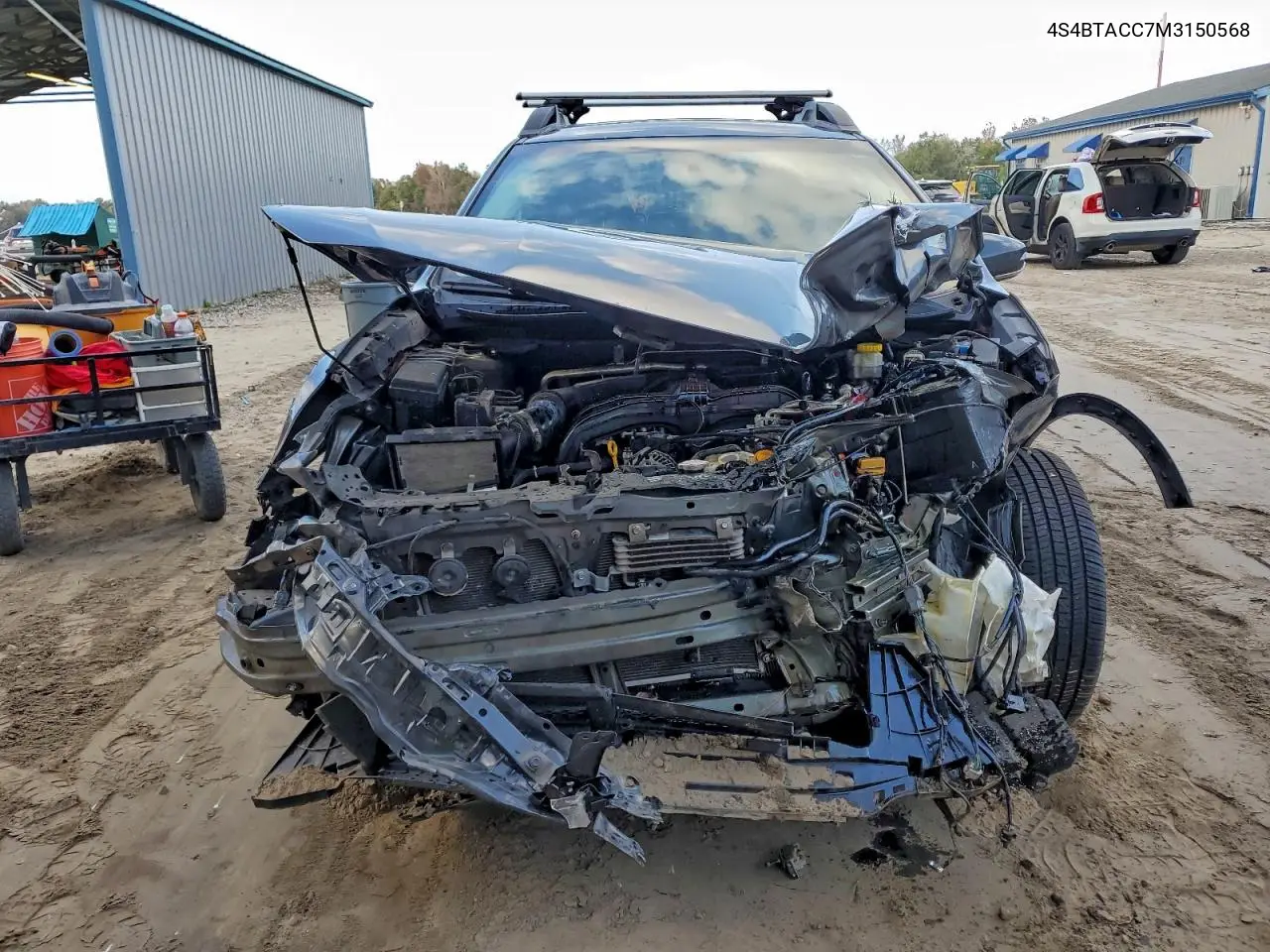 4S4BTACC7M3150568 2021 Subaru Outback Premium