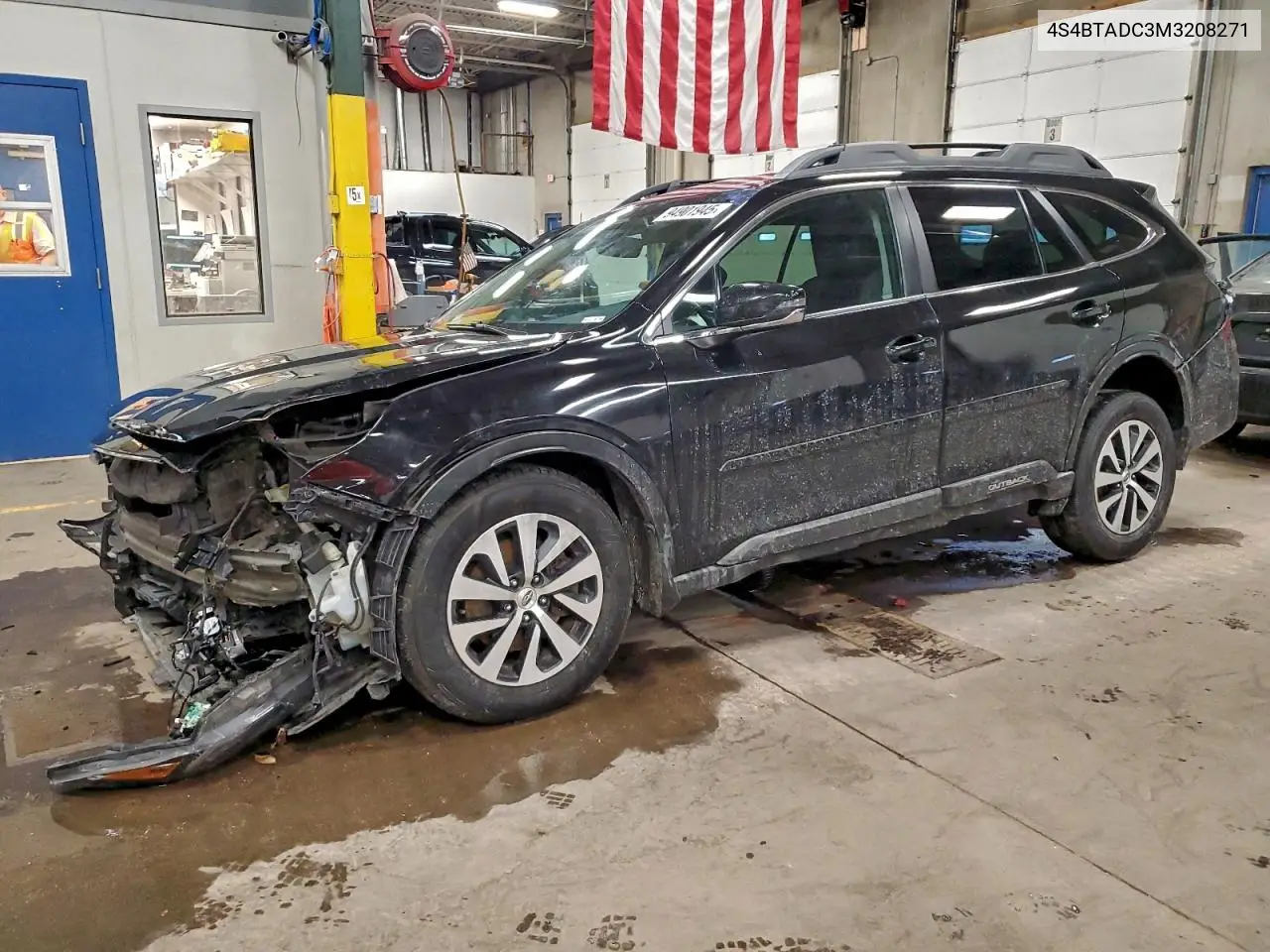 4S4BTADC3M3208271 2021 Subaru Outback Premium