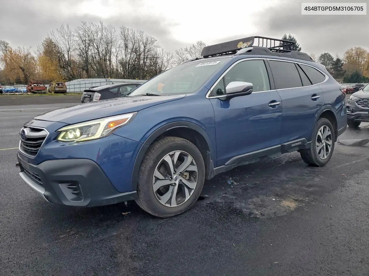 4S4BTGPD5M3106705 2021 Subaru Outback Touring