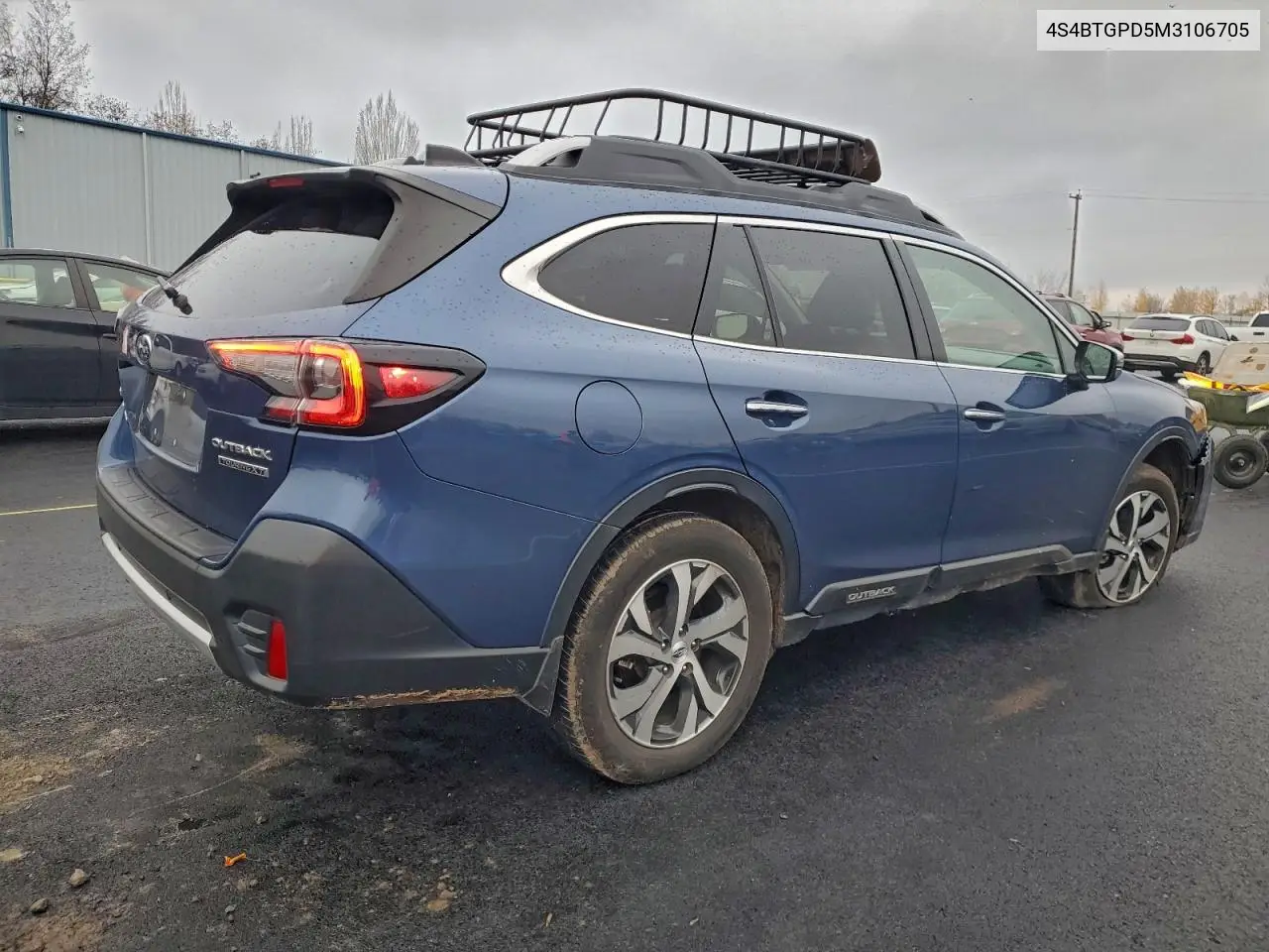 4S4BTGPD5M3106705 2021 Subaru Outback Touring