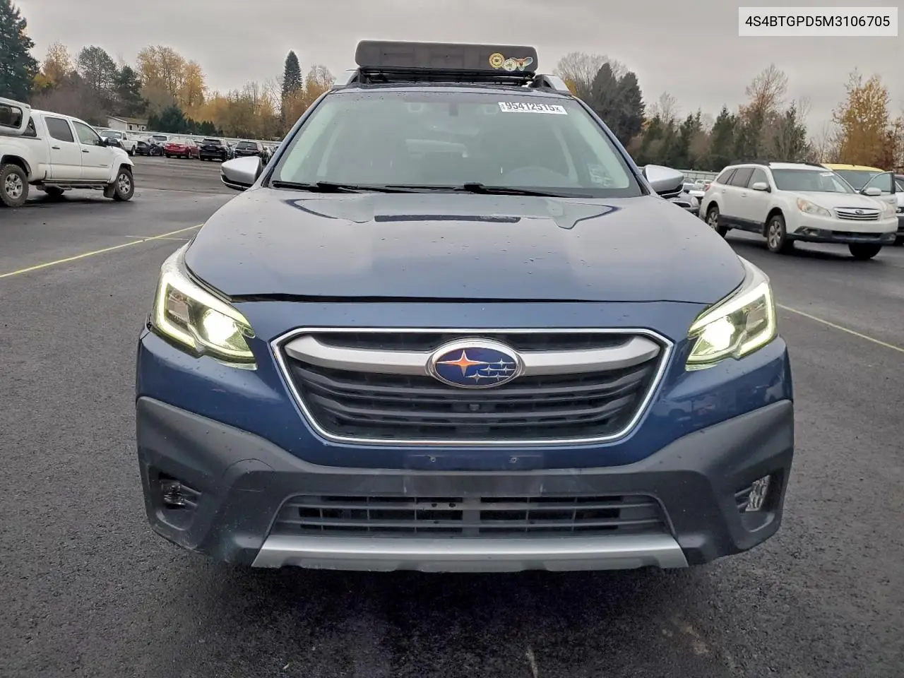 4S4BTGPD5M3106705 2021 Subaru Outback Touring