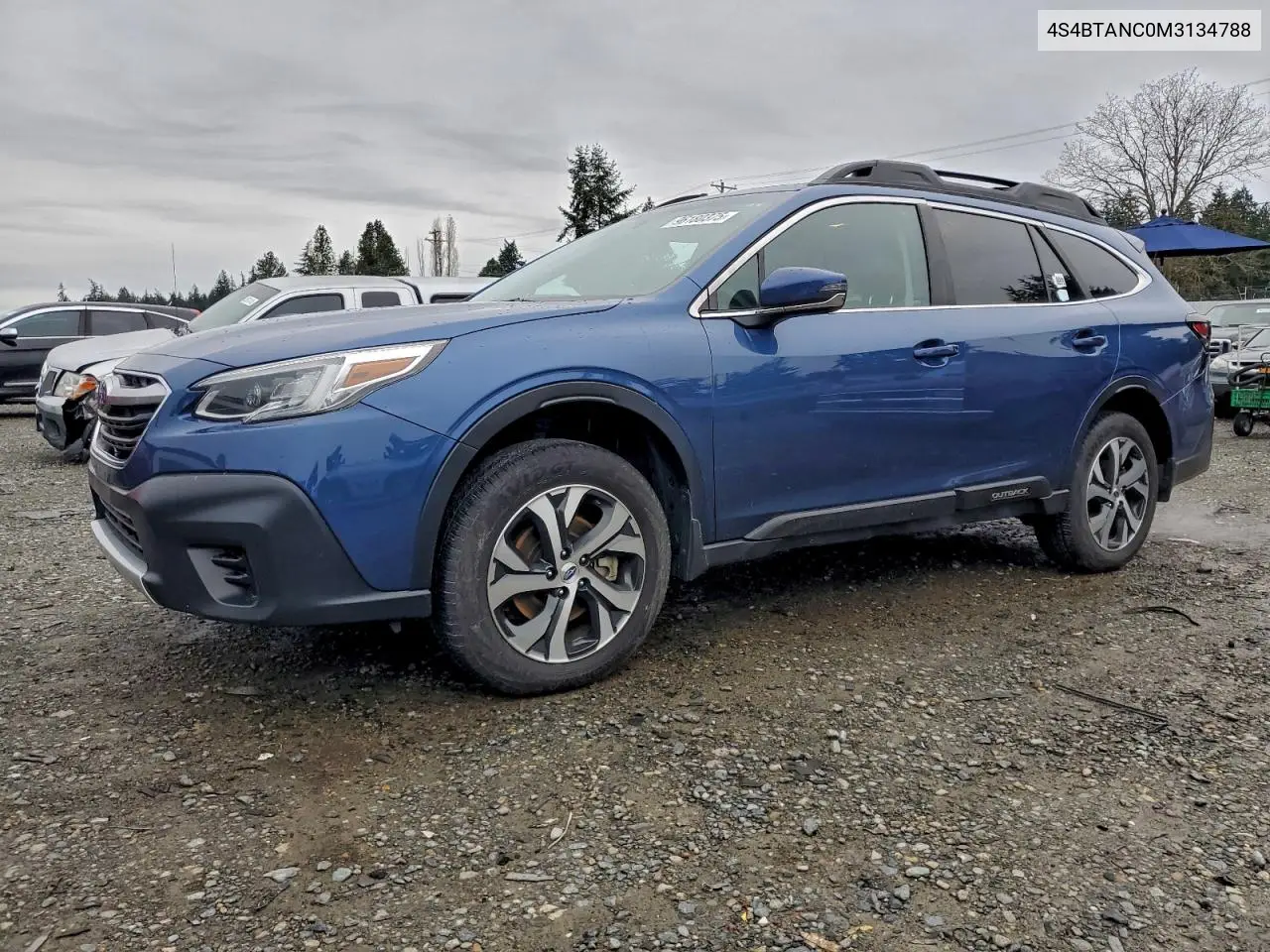 4S4BTANC0M3134788 2021 Subaru Outback Limited