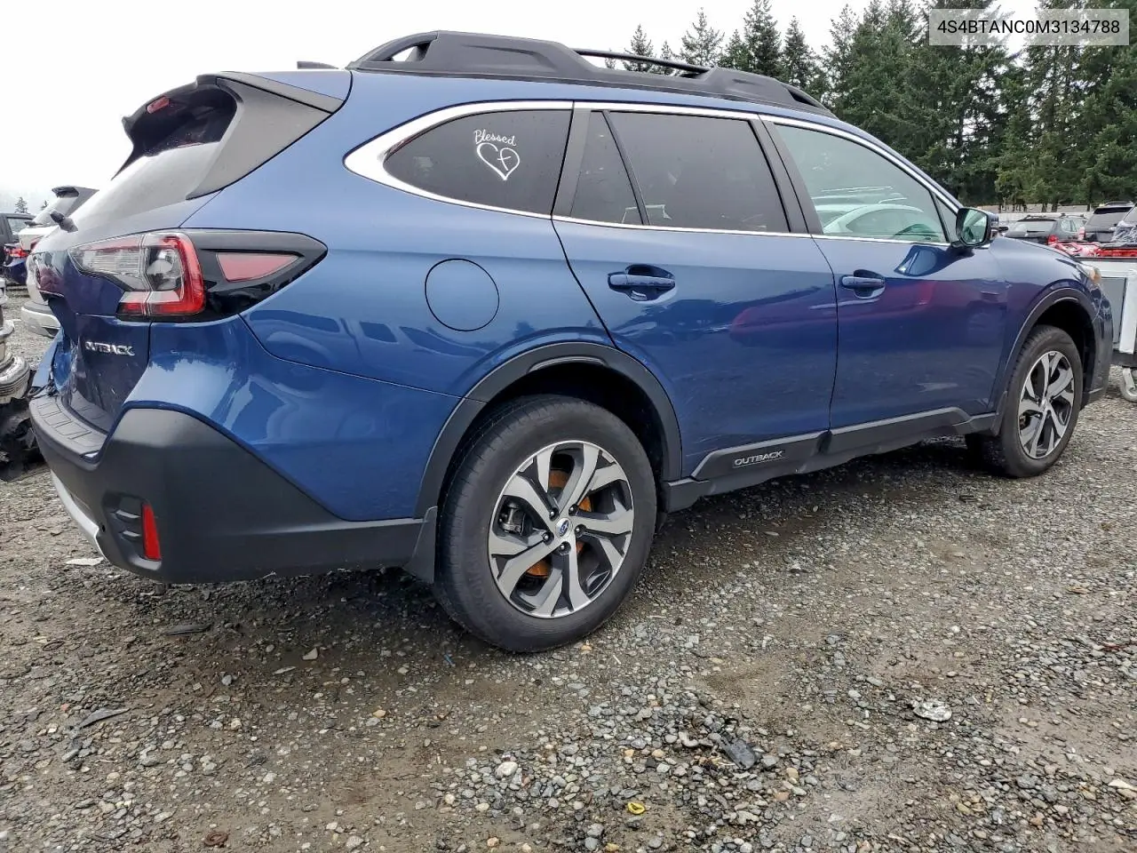4S4BTANC0M3134788 2021 Subaru Outback Limited