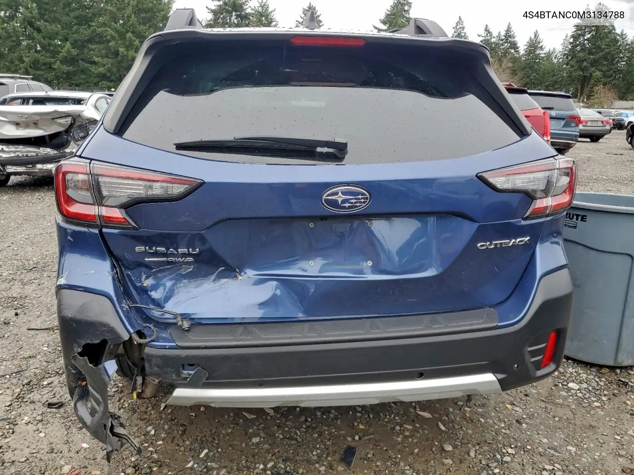 4S4BTANC0M3134788 2021 Subaru Outback Limited