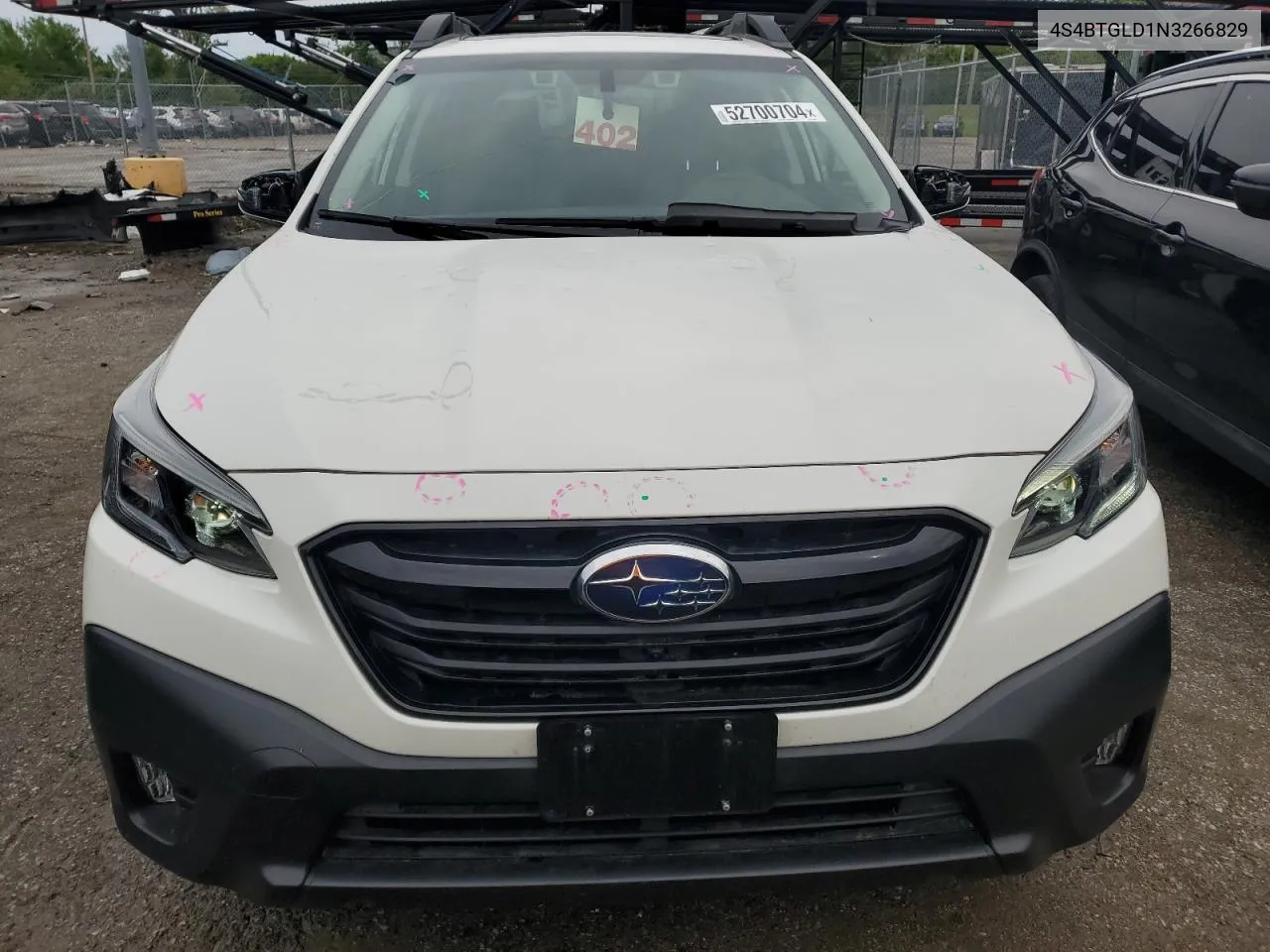 2022 Subaru Outback Onyx Edition Xt VIN: 4S4BTGLD1N3266829 Lot: 52700704