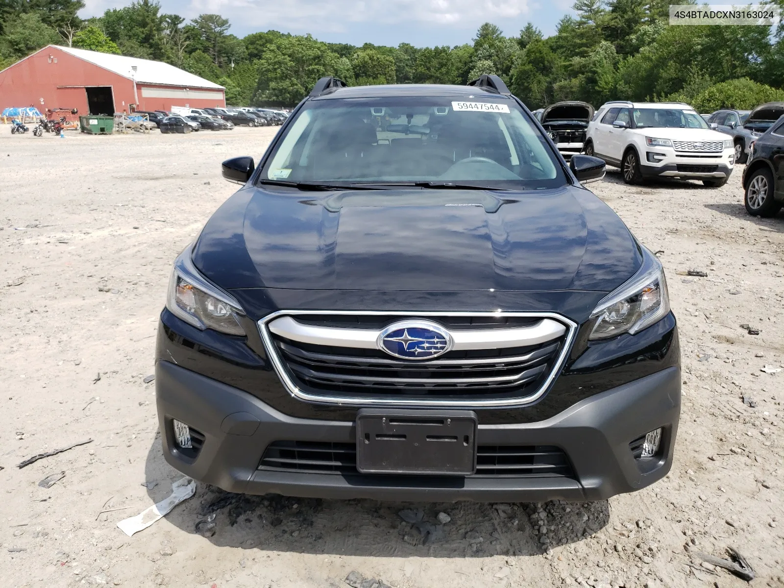 2022 Subaru Outback Premium VIN: 4S4BTADCXN3163024 Lot: 59447544