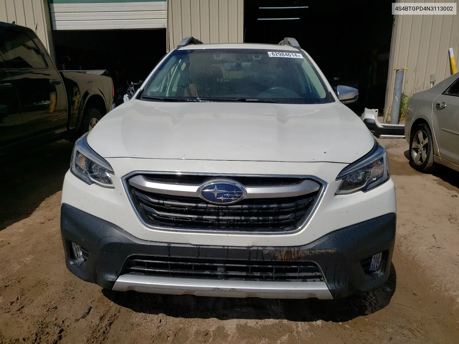 2022 Subaru Outback Touring VIN: 4S4BTGPD4N3113002 Lot: 62984614