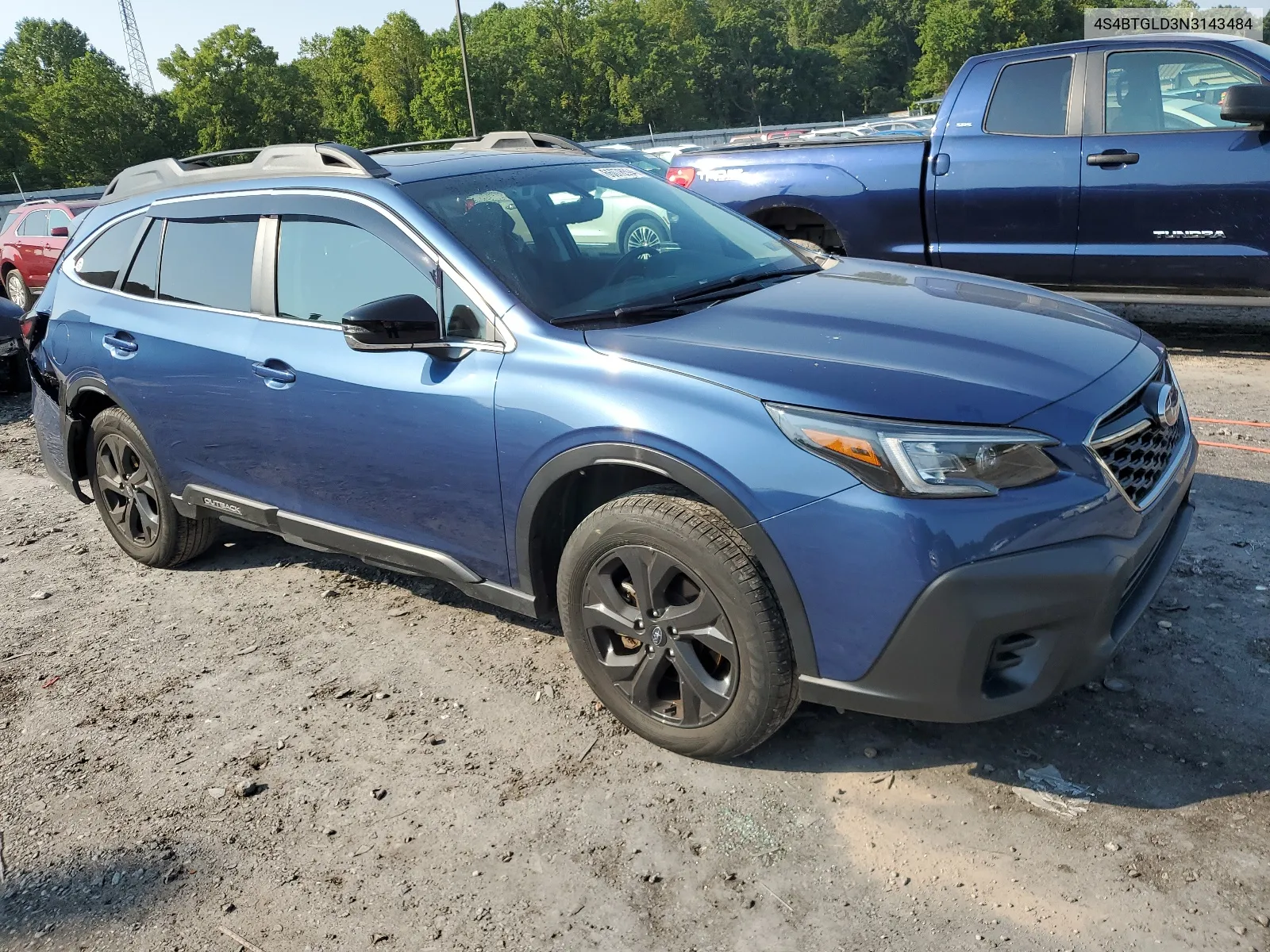 2022 Subaru Outback Onyx Edition Xt VIN: 4S4BTGLD3N3143484 Lot: 66078594