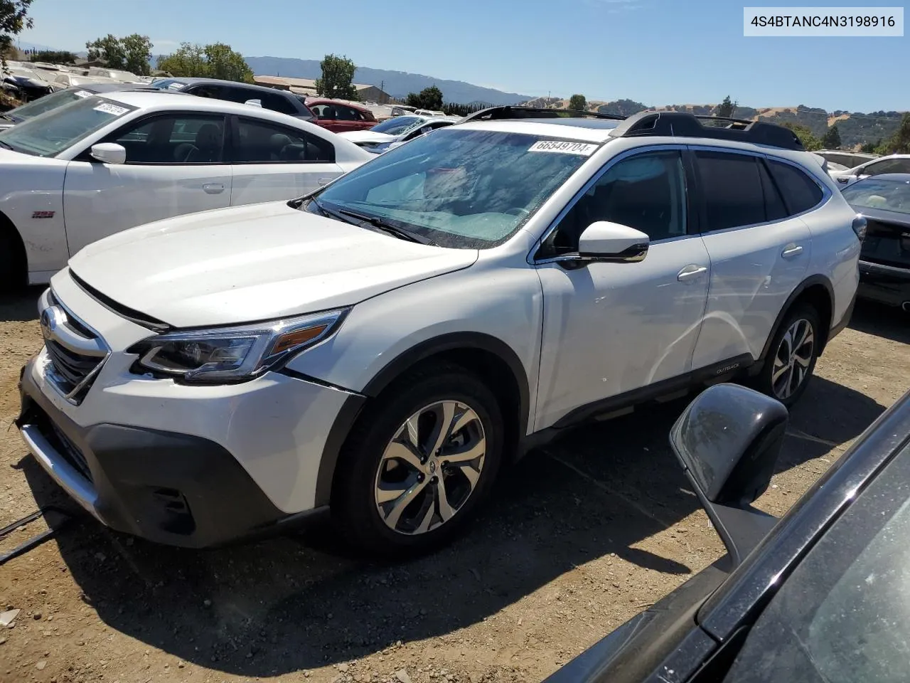 4S4BTANC4N3198916 2022 Subaru Outback Limited