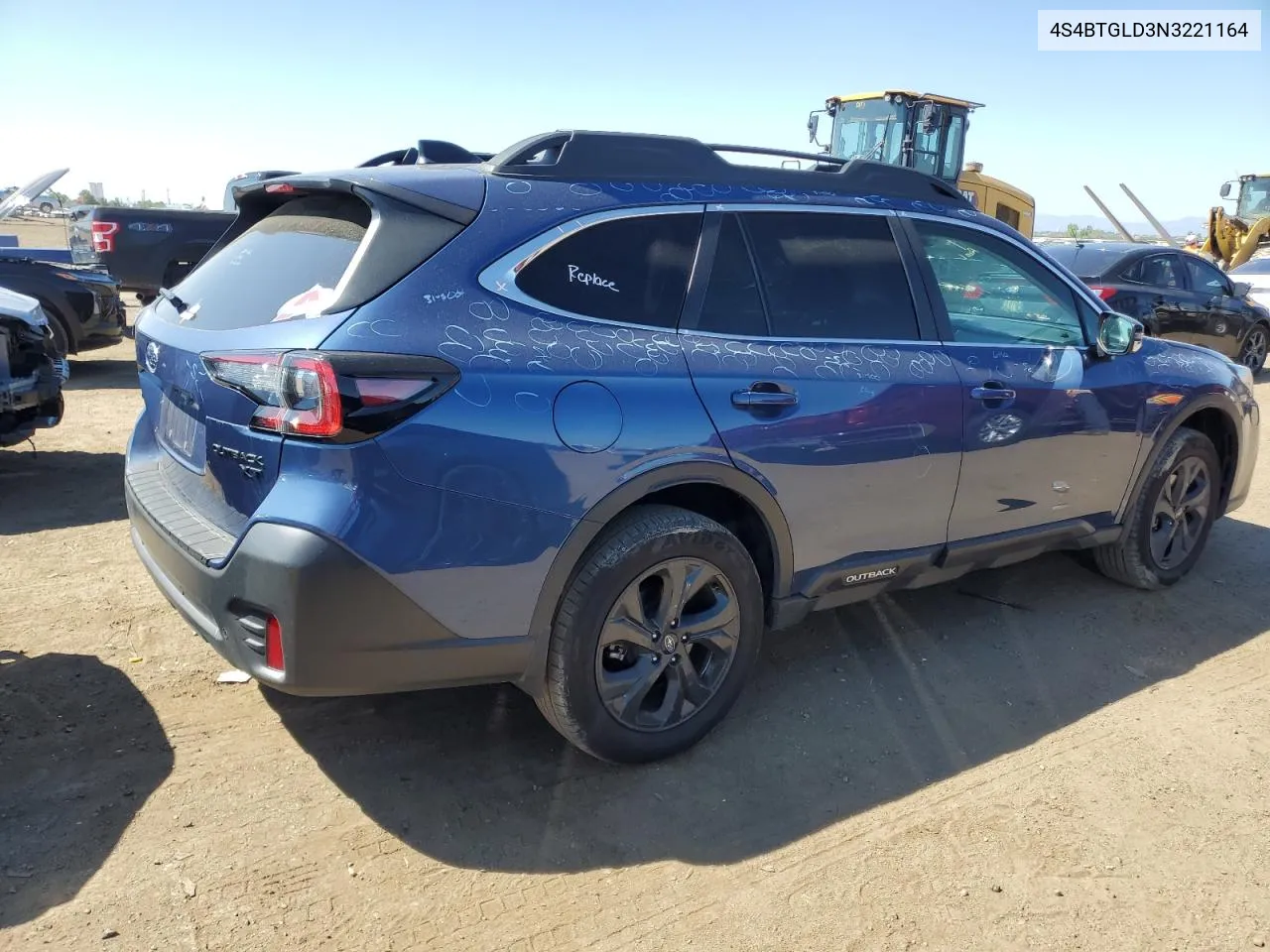 2022 Subaru Outback Onyx Edition Xt VIN: 4S4BTGLD3N3221164 Lot: 69232194