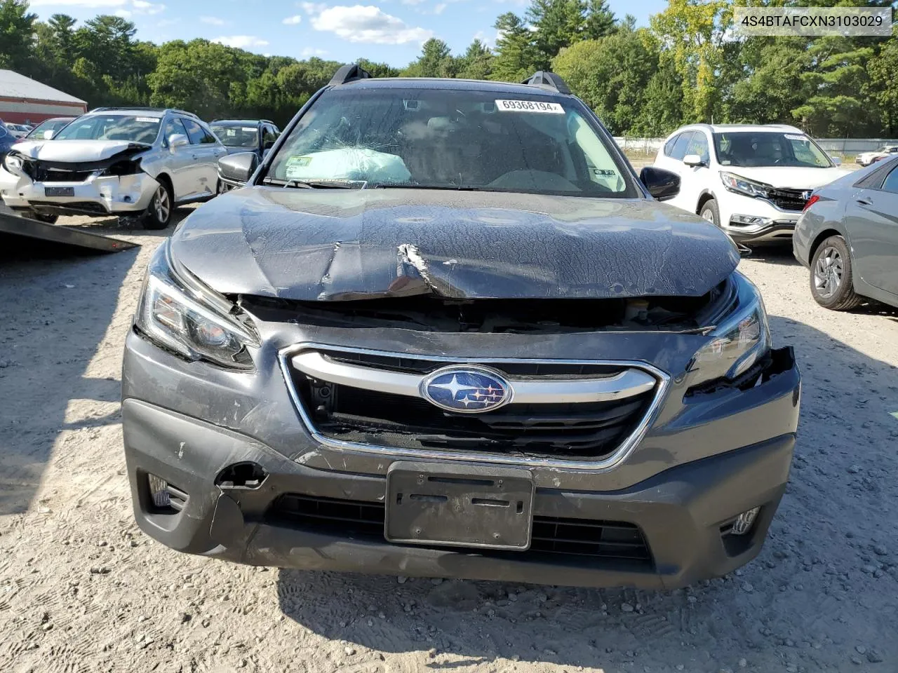 4S4BTAFCXN3103029 2022 Subaru Outback Premium