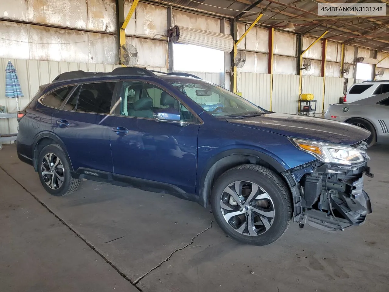 2022 Subaru Outback Limited VIN: 4S4BTANC4N3131748 Lot: 70068124