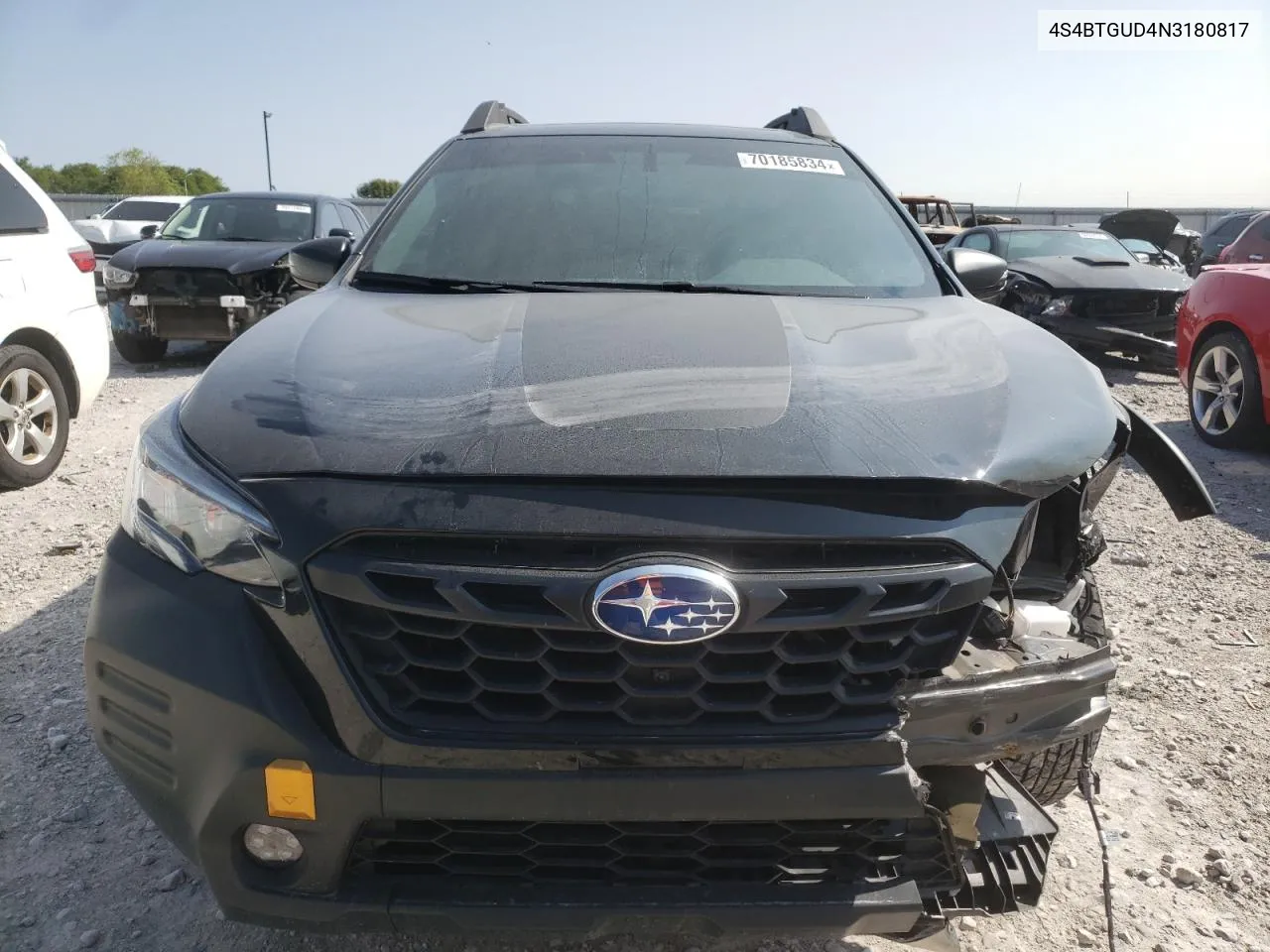 2022 Subaru Outback Wilderness VIN: 4S4BTGUD4N3180817 Lot: 70185834